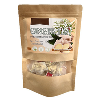 Sachets de thé au gingembre naturel de qualité supérieure en gros – Réchauffe l'estomac et dissipe le froid – Tisane saine pour le bien-être quotidien