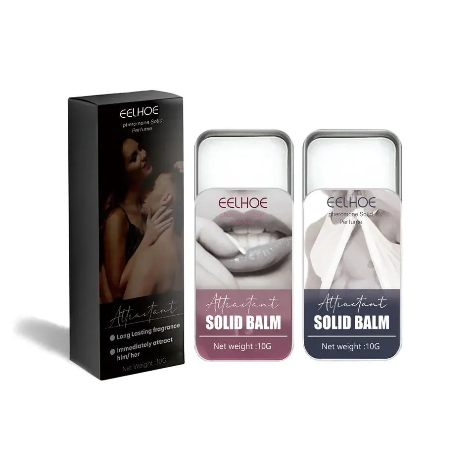 Parfum padat Organik portabel pria wanita, Parfum deodoran tahan lama, krim Parfum padat Logo pribadi