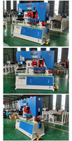 Machine hydraulique combinée de poinçonnage, de cisaillement et de perçage pour la construction