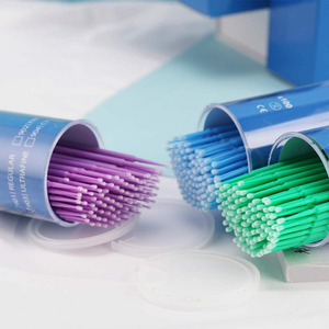Aplicador de microcepillos dentales desechables de 2.0mm y 1.5mm con puntas cilíndricas ultrafinas y regulares para adhesivos de composite. - Product Image 4