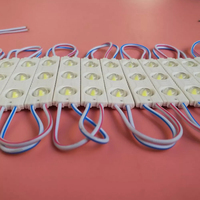 Module LED à injection SMD 2835 DC12V 3 lumières 1,5 Watt IP65 étanche, éclairage décoratif pour enseignes lumineuses et caissons publicitaires