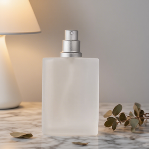 Özel Logo 30ml lüks hava buzlu cam parfüm şişesi ekran baskılı geri dönüşümlü özel ambalaj sprey 50ml 100ml - Product Image 5