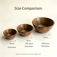 Bol à fruits en bois massif Sappanwood, bol en bois naturel pour la maison, fabricant de bols en bois, vente en gros et personnalisation disponibles