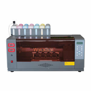 Impresora DTF de 30CM con dos cabezales de impresión XP600, a todo <span class=keywords><strong>color</strong></span>, 7 colores, con sistema de agitación CMYKLCLM y blanco, novedad - Product Image 2