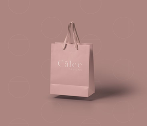 High Quality Cute Pink Reusable Shopping <b>Bag</b> Luxury <b>Gold</b> Foil Logo on Coated Cardboard Excellent Quality Gift <b>Bag</b> - Product Image 2