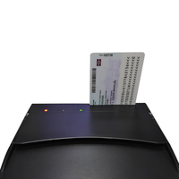 Lecteur de passeport OCR ID de haute qualité Scanner de passeport de code à barres 2D pour hôtel avec lecteur NFC PPR100 Plus