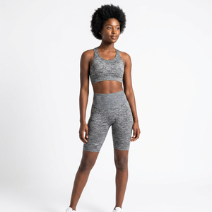 Shorts de yoga respirants et moulants pour femmes, taille haute, effet ventre plat, pantalon de fitness rehausseur de hanches, séchage rapide, anti-plis - Product Image 3