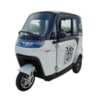 Tricycle électrique à 3 roues, mini voiture électrique, permis de conduire, cabine passager, certifié L2e EEC, triciclo sans permis