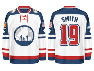 2024 Nhà Sản Xuất OEM Thêu Ice Hockey Jersey Hockey Đội Đồng Phục Tùy Chỉnh Ice Hockey Jersey - Product Image 3