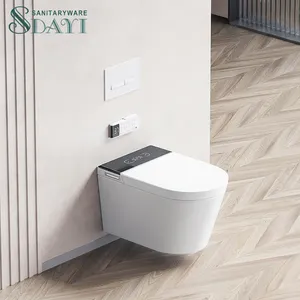 SDAYI时尚卫浴陶瓷Wc Geberit优质节水欧式壁挂式浴室智能马桶