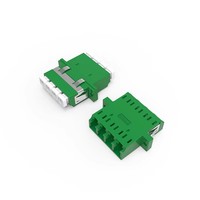 Adaptateur fibre optique LC/APC à faible perte d'insertion avec coupleur quadruple séparateur PLC FTTH FC et SC en option