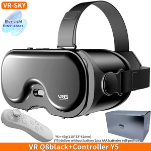 Nuevas Gafas VR Transfronterizas Q8, Películas y Juegos VR de Alta Definición en <span class=keywords><strong>Blu</strong></span>-ray, Caja de Realidad Virtual Todo en Uno, Venta al Por Mayor - Product Image 6