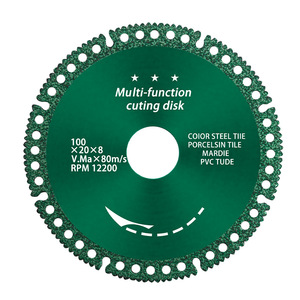 Disco de Corte Multifunción de Calidad Profesional de 100 mm y 144 Dientes para Azulejos, Acero, Mármol, PVC, Grado Industrial - Product Image 4