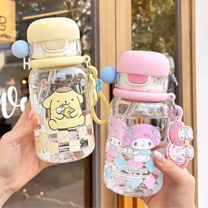 ขวดน้ำเด็กซูโอ มู ซานริโอ 500 มล. ปลอดสาร BPA พร้อมเชือกหิ้ว สำหรับโรงเรียน ของขวัญเปิดเทอม - Product Image 4