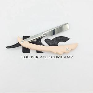 Premium Quality Barber <b>Razor</b> Plastic Handle Sliding Barber <b>Razor</b> Sustainable Hair Baber <b>Razors</b> Stainless Steel logo Offer - Product Image 6