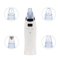 Appareil de nettoyage des pores électrique rechargeable en ABS pour le visage et le nez, éliminateur de points noirs