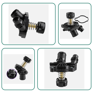 Thermostat compatible avec BMW Série 1, Série <span class=keywords><strong>2</strong></span>, X1, 2015-<span class=keywords><strong>2023</strong></span>, numéros de pièces 11518617544 et 11512464129 - Product Image 4