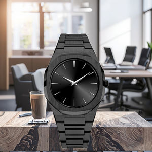 Montre-bracelet de plongée automatique en acier inoxydable de luxe haut de gamme avec logo personnalisé pour hommes avec cadran à aiguille résistant à l'eau ODM OEM - Product Image 5