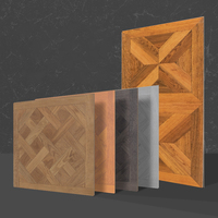 Parquet stratifié HDF technique durable, finition mate, étanche, installation par clic, résistance à l'usure AC3, design moderne pour la maison