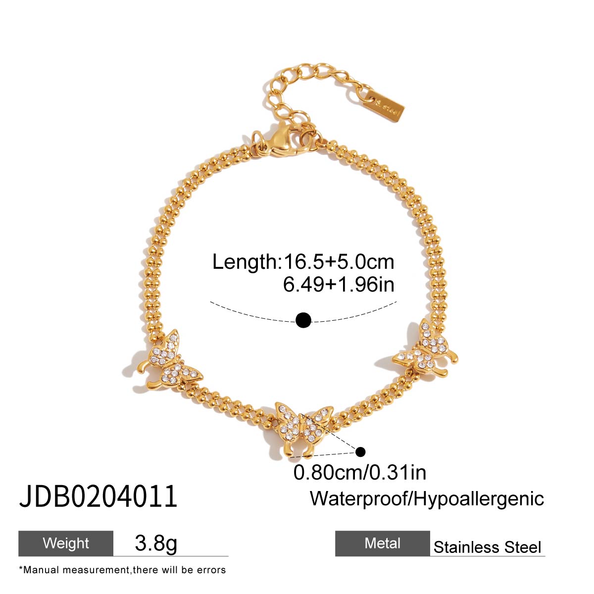 18K Gold JDB0204011