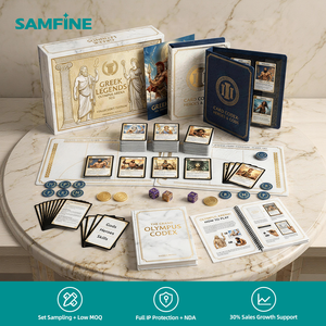 Plateau de <span class=keywords><strong>jeu</strong></span> en lin <span class=keywords><strong>noir</strong></span> 310 g/m² certifié FAMA, design sur demande, <span class=keywords><strong>jeu</strong></span> de cartes aléatoire avec impression personnalisée de boîte de <span class=keywords><strong>jeu</strong></span> de cartes - Product Image 1