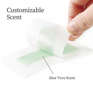 Bandas Depilatorias de Papel de Aloe Vera y Rosa de Alta Calidad, Rápidas y Eficaces, <span class=keywords><strong>para</strong></span> Depilación Facial, Labios y Cejas de Hombres y Mujeres - Product Image 5