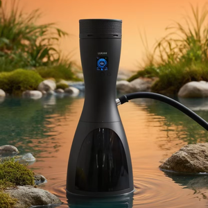 電気ポータブル水ギセルセットチャコールなしポータブルシーシャ高級水ギセルセット石水ギセル<span class=keywords><strong>E</strong></span>-水ギセルセット - Product Image 1