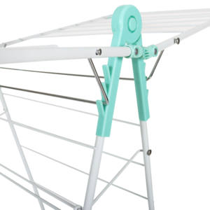 Usine fournissant Durable <span class=keywords><strong>extérieur</strong></span> tissu suspendu Airer sèche-serviettes étagère balcon <span class=keywords><strong>solide</strong></span> pliable vêtements <span class=keywords><strong>étendoir</strong></span> - Product Image 4