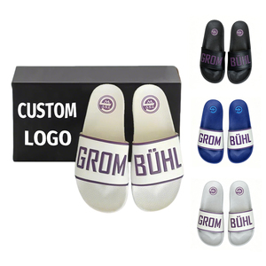 Ciabatte Personalizzate per Club di Calcio, Pantofole in PVC, Infradito Commemorative per Tifosi e Giocatori, Antiscivolo - Product Image 1