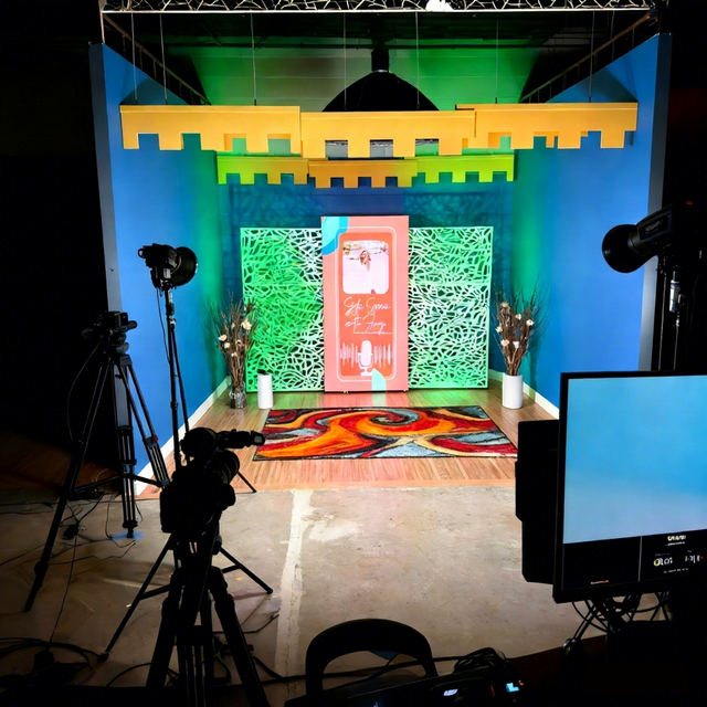 RAYBO Indoor Fixed COB Small-pitch P2 High-definition LED Display Screen Seamless Splicing LED Video Wall for US Studios.