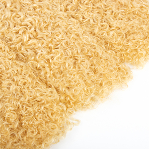 Salon Chất Lượng Cao Con Người Tóc 613 Tóc Vàng Kinky Xoăn Nước Sâu Kinky Coily 613 Xoăn Tóc Sợi Ngang Cho Đầy Đủ Đầu - Product Image 6