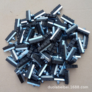 Pastillas de freno para bicicleta, compuesto metálico, mecánico, duradero, para uso delantero y trasero, modelo Sc-555 - Product Image 4