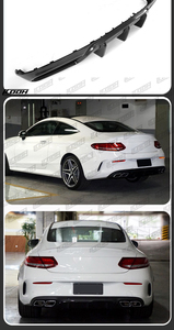 ICOOH Racing FD Style Carbon Fiber Fibre Body Kit Rear Lip <strong>Diffuser</strong> for Mercedes-benz W205 C63 2015-2021 - Product Image 2