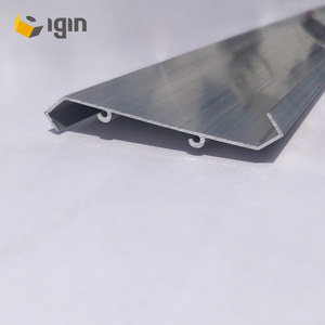 Lamelles en aluminium Igin de 95 mm de large et 1,2 mm d'épaisseur, extrusion anodisée, usage industriel et civil - Product Image 1