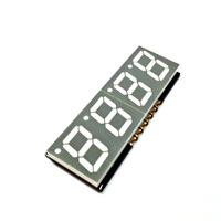Super Rot (620-625 NM) 0,39 Zoll 4-stellige SMD 7-Segment-LED-Anzeige Houkem-3941SMD-A/BSR