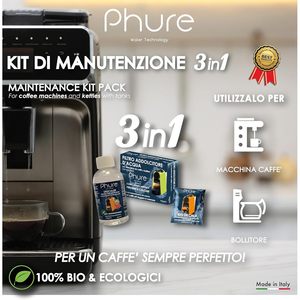 Kit de mantenimiento 3 en 1 de marca privada OEM Phure para máquinas de café y hervidores con filtro de agua - Product Image 4