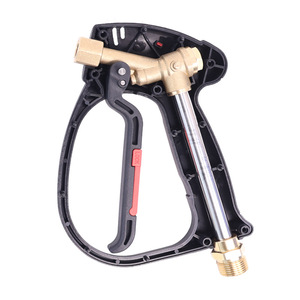 Pistolet à eau haute pression 4500Psi, buse en acier inoxydable, pulvérisation réglable pour le lavage de voitures et l'aménagement paysager - Product Image 4