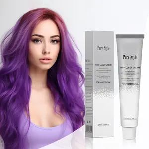 PureStyle krim warna rambut multiwarna cerah untuk pengalaman Salon Ultimate