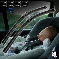 Balais d'essuie-glace avant pour Mercedes-Benz B180/B200 2016 Fournisseur de balais d'essuie-glace de voiture