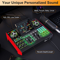Tarjeta de Sonido Externa TENLAMP G10-BM800, Kit Profesional Dedicado para PC/Youtube, Transmisión en Vivo, Canto y Juegos
