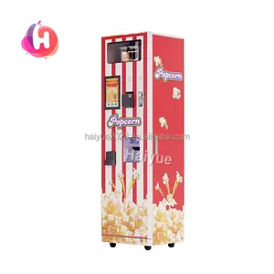 Touchscreen Nieuwste Slimste Volledig Geautomatiseerde Popcornautomaten Voor Retailartikelen