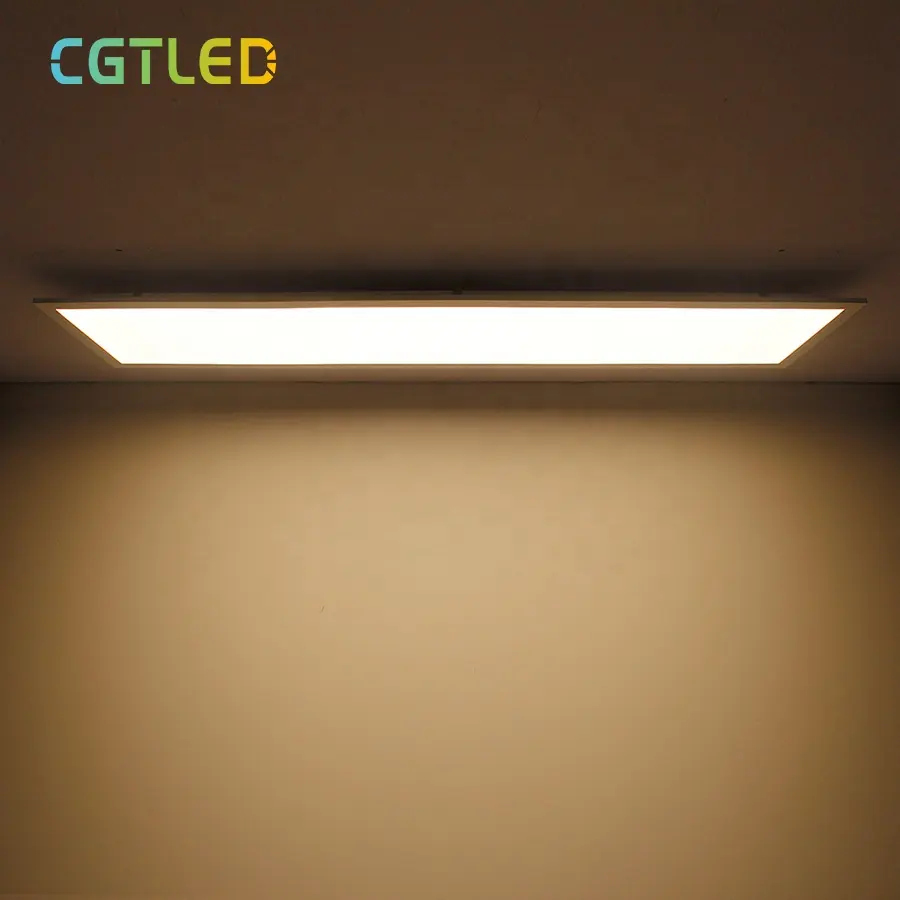 패널 조명 LED 36W 40W 표면 장착 CCT 선택 가능 상업용 패널 조명 300x1200 600x600 600x1200 사각형 LED 패널 조명