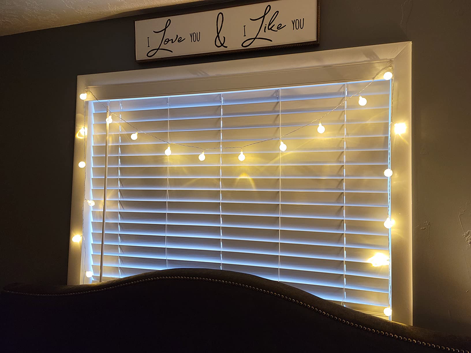 Solar LED Bubble Globe String Lights - 50 LED Outdoor Waterproof Decorative Lighting for Garden, Wed