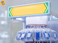 Distributeur automatique de boîtes mystères à un bouton pour magasins de jouets et salles d'arcade