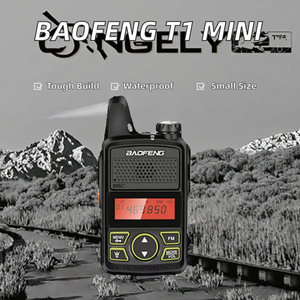 Ban Đầu Baofeng BF-T1 Mini Đài Phát Thanh, Siêu Tần Số Cao Xách Tay Micro USB Sạc Hai-Cách Đài Phát Thanh <span class=keywords><strong>Receiver</strong></span> - Product Image 2