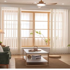 ستائر تعتيم فاخرة بديلة للتحكم اليدوي بعصا التعليق ستائر عمودية مخددة للنوافذ - Product Image 1