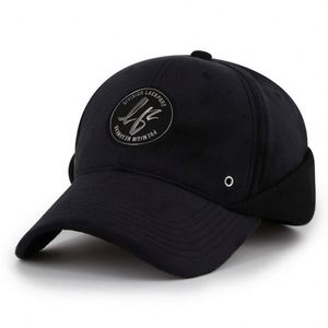 High Quality Winter Baseball Cap for <b>Large</b> Heads Windproof Warm Visor Hat Curved Versatile Ethnic <b>Plush</b> Hat for Cold Weather - Product Image 2