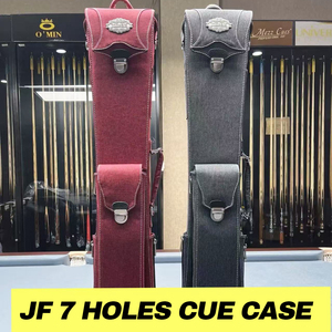 Jflowers Sac de transport souple et étanche à 8 trous pour queues de billard, tube pour queues de billard 3B5S, étui de transport pour queues de billard à neuf boules pour accessoires de billard - Product Image 3
