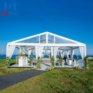 Tente de mariage à cadre en aluminium robuste et transparente pour 300 personnes en plein air - Product Image 1