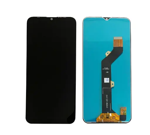 Lcd עצרת מסך מגע Digitizer עם מסגרת עבור Tecno ניצוץ 6 ללכת KE5J Ke5k ניצוץ ללכת 2020 KE5 lcd עם מסגרת